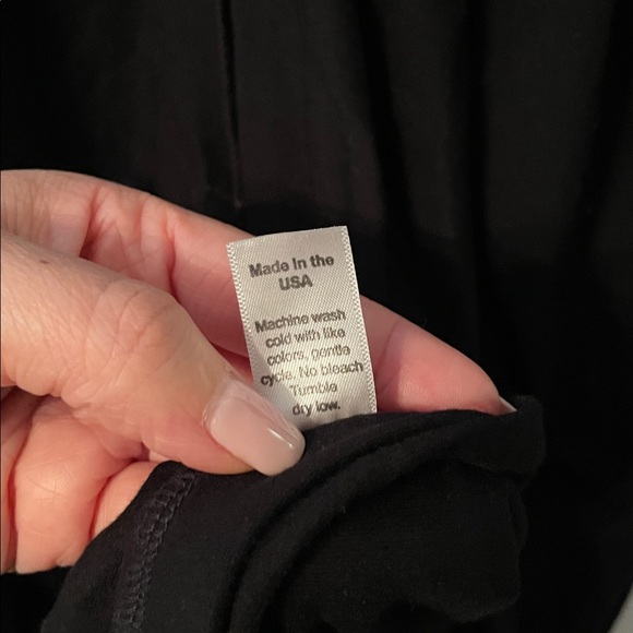 Michael Stars Womens OS Black Cardigan‎ Half Sleeve Rayon Everyday Classic - Picture 4 of 8